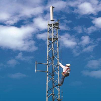 Mât Pylône Fer Angulaire Trépied Tour en Acier d'Angle de Télécommunication 20 30 40 45 50 55 60 M