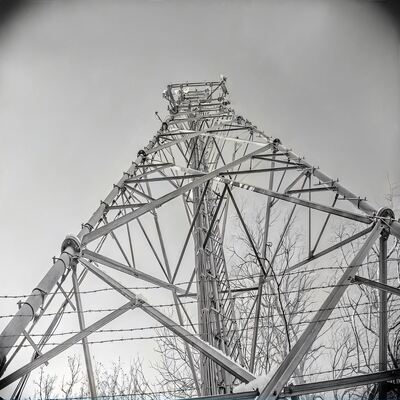 19 29 39M Multi Signal 3 pattes tubulaires en acier galvanisé autosuffisant extérieur 5G 4G mât Radio micro-ondes