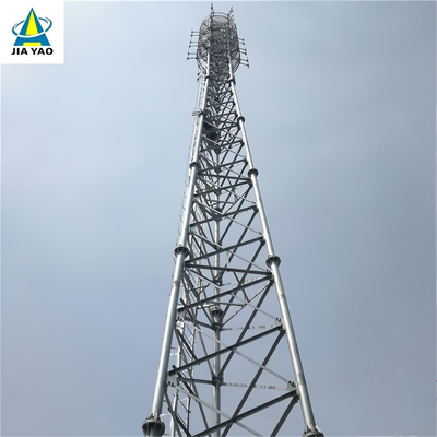 contrat conique de tour d'antenne de tube de l'acier 3 de 52M pour le toit d'immeuble de bureaux