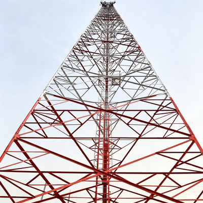 37 46 tour en acier d'angle à pattes résistantes au gel de 3 55M pour les télécommunications agricoles de région froide