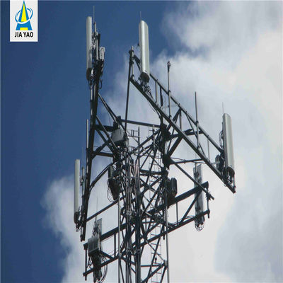 Télécommunication antenne tour de mât 3 jambes / 4 jambes tubulaire autonome antenne tour