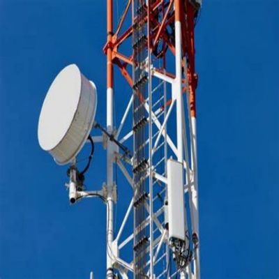 10 - 60M Tour en acier tubulaire galvanisé Signal Wifi Bts Télévisions 3 jambes Tour en acier tubulaire