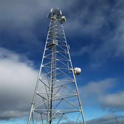 Communication téléphonique Wifi antenne triangulaire mât à 3 pattes tour de communication radio