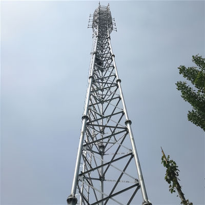Communication téléphonique Wifi antenne triangulaire mât à 3 pattes tour de communication radio