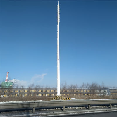 Pôle d'antenne Mont de mât Tour de télécommunications Monopole 9m 10m 12m 15m 18m 20m 22m 24m 25m 27m 28m 30m