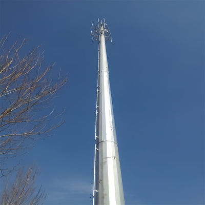 Pôle d'antenne Mont de mât Tour de télécommunications Monopole 9m 10m 12m 15m 18m 20m 22m 24m 25m 27m 28m 30m