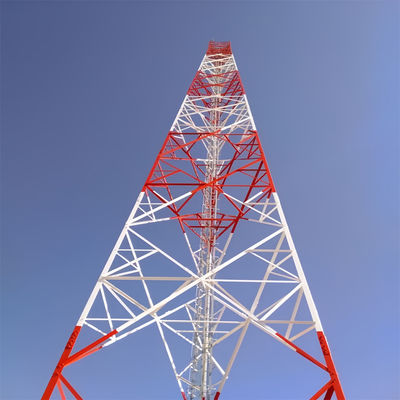 Communication Tour de transmission en acier à trois pattes de 20 m