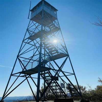 Galvanisée à chaud, hauteur de 120 pieds, tour de garde des pompiers forestiers, tour de surveillance des prévisions météorologiques.