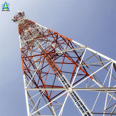 Fabricant Pylon en acier à 4 pattes Transmetteur et récepteur Wifi à 5 km Réseau angulaire à micro-ondes Tour de radio sans fil