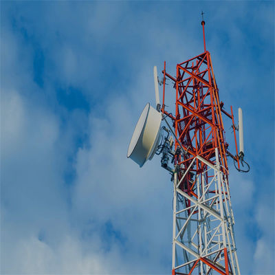 Tour d'antenne sans fil 5G 4 jambes Angle d'acier Tour de treillis auto-supportant en fer