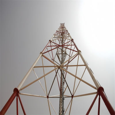 20 25 30 35 40 42 45 48 50 52 55 60 65 M plus haute tour de communication pylône fer tubulaire télécommunications 3 tour de jambe
