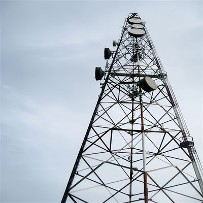 20 25 30 35 40 42 45 48 50 52 55 60 65 M plus haute tour de communication pylône fer tubulaire télécommunications 3 tour de jambe