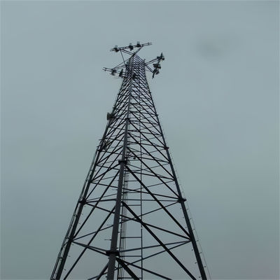 Télécom Triangulaire Tubulaire Autoportante Antenne Mast HDG 3 jambes Tour de grille en acier