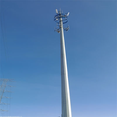 OEM Tour de télécommunication monopole bionique galvanisée avec acier à haute traction