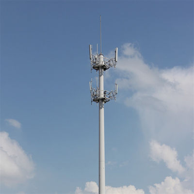 Monopole autonome 100' Tour de télécommunications Antenne Types de communication Monopole tubulaire Tour
