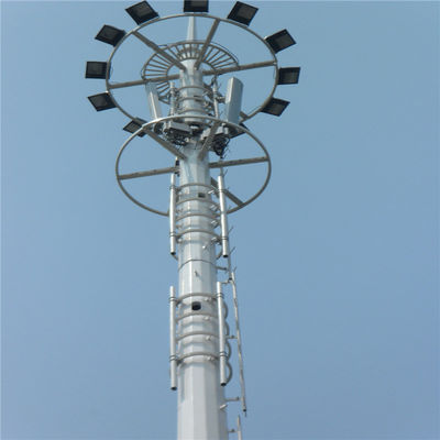 35M 40M Réseau antenne monopole tour télécommunication monopole cellulaire