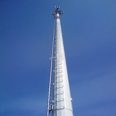 35M 40M Réseau antenne monopole tour télécommunication monopole cellulaire