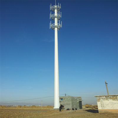Station de base du signal cellulaire 5G Monopole Tour de télécommunication en acier
