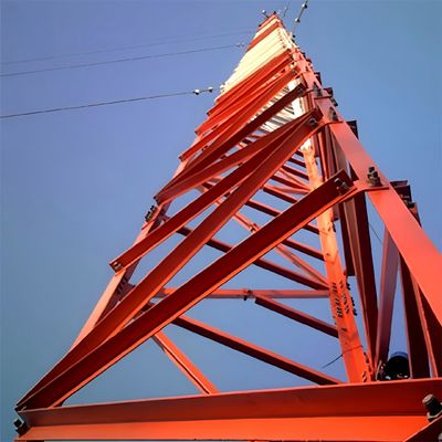Wifi Bts Téléphone cellulaire fil de support fil de soutènement à trois pattes barre tubulaire ou en acier