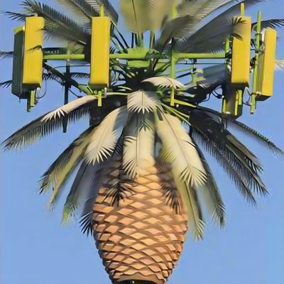 10 20 30 M Palmier Faux Arbre Tour cellulaire Télécommunication camouflée 5-80M