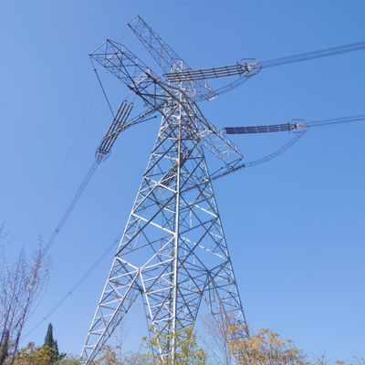 Tour de la ligne de transmission électrique haute tension 10KV 33KV 66KV 110KV