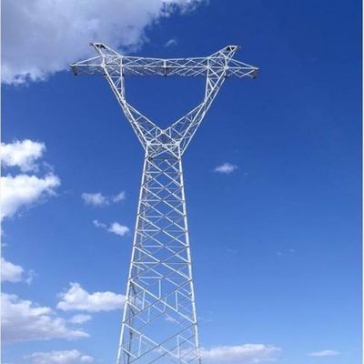 110KV 220KV chaud galvanisé grandes lignes électriques tours haute tension tour électrique