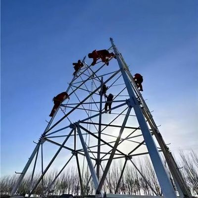 33 KV à 110 KV Tour de transmission de puissance Angle Tour de fer 30-180 km/h Vitesse du vent