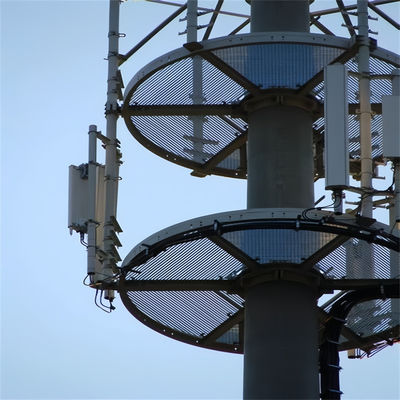 Télécommunications Tour de mât Tour de signal téléphonique mobile Tour de signal téléphonique cellulaire Structures en acier Tour