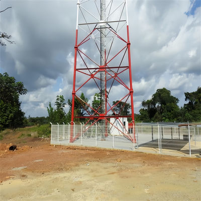 20m 25m - 60m 65m Tour à trois pattes Tubulaire Telecom Tubulaire Tour en acier