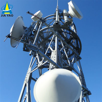 Mât Pylône Fer Angulaire Trépied Tour en Acier d'Angle de Télécommunication 20 30 40 45 50 55 60 M