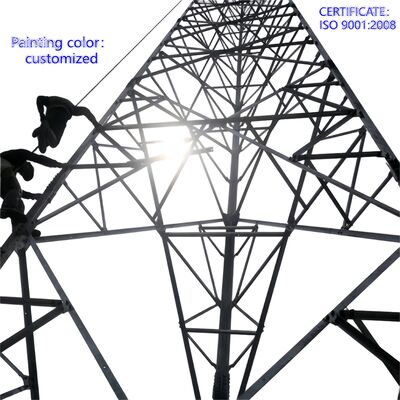 20 - 50m 55m 60m 70m 80m Hot DIP galvanisé 3 jambes tour autoportante 3 jambes tour d'angle