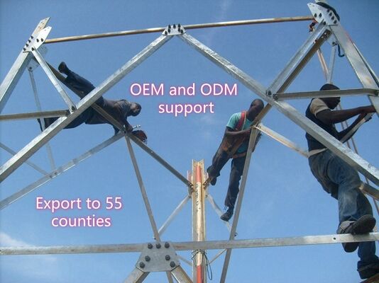 5 10 15 20 25 30 M Autoportant en acier galvanisé angulaire 3 jambes tour 5-100M