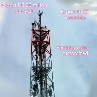Tour en acier tubulaire à 3 pieds, robuste et durable, conçue pour répondre aux exigences de charge et environnementales rigoureuses de l'industrie