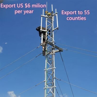 Tour en fil de fer galvanisé conçue pour répondre aux codes de conception EN 1993 3 1 garantissant la conformité avec les normes européennes en acier structurel