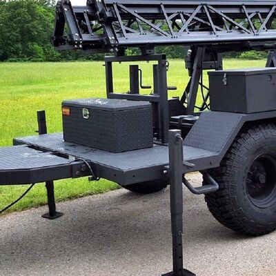 Tour de communication Wifi sur roues 15 20 25 30M