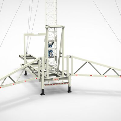 Tour de communication Wifi sur roues 15 20 25 30M