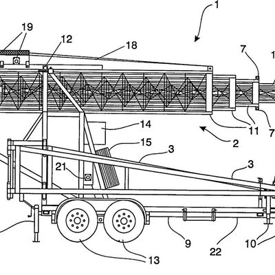 Tour télescopique polyvalente de 15 à 30 mètres de haut, adaptée aux travaux aériens et aux installations industrielles