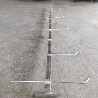 Monopole Tower télécom unité d'axe construite à partir d'acier de catégories Q235 et Q355 répondant aux codes de conception A36 ASTM EN 1991 1 4 et EN 1993 3 1