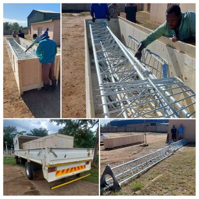 Tour d'antenne haubanée en acier galvanisé à chaud personnalisable de 20m à 120m pour télécommunications 5G, diffusion FM, surveillance du vent