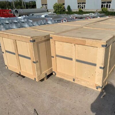 15m-60m ICAO Standard Guyed Wire Tower for Navigation & Ground Communication