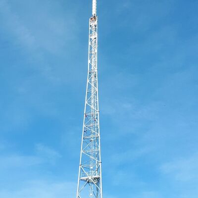 15 25 35M Multi Signal 3 pattes en acier tubulaire galvanisé autosuffisant extérieur 5G 4G Wifi Radio Telecom Tower