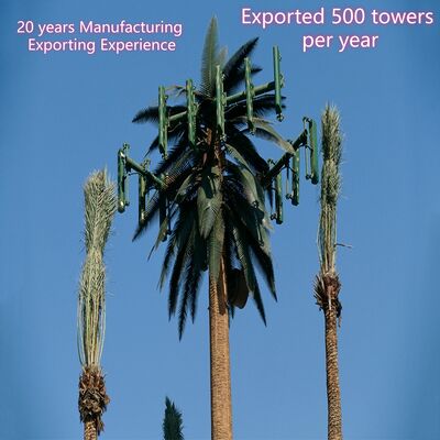 30M Bionic Tree Tower conçu pour reproduire les arbres naturels avec des matériaux durables et des montures d'antenne intégrées pour les télécommunications