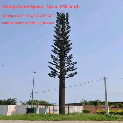 Résistance aux impacts artificiels de la tour d'arbre bionique KV 27 joules à diverses températures pour la fiabilité structurelle