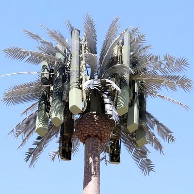 Concevez la tour bionique d'arbre en fonction du client camouflée pour le paysage urbain de région scénique