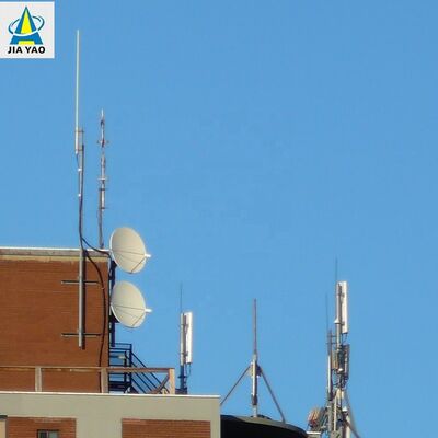 bâti de toit de tour de communication de petites cellules de profil bas unipolaire de 10M 20M pour l'amplification du signal 5G