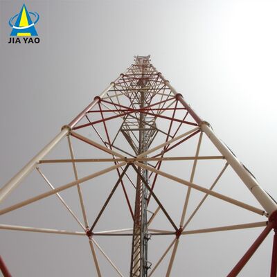 tour résistante aux vibrations de télécom de tube de 3 pattes de 40M pour la communication de station
