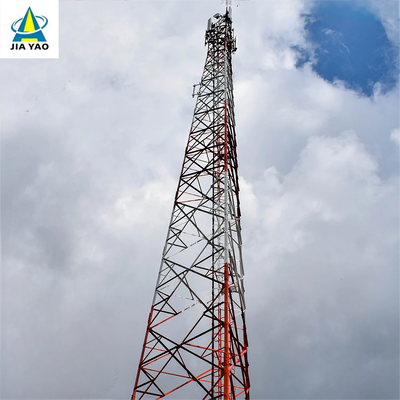 charge élevée de tour de télécom à 3 pattes enduite en aluminium de zinc de 33M pour la banlieue 5G