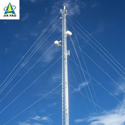 tour haubanée adaptable de vent élevé de 33 60M rentable pour la couverture à large bande rurale
