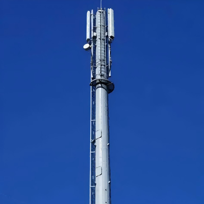 16 24 construction rapide de tour unipolaire d'économie de l'espace de 38 mètres pour la rue piétonne 5G
