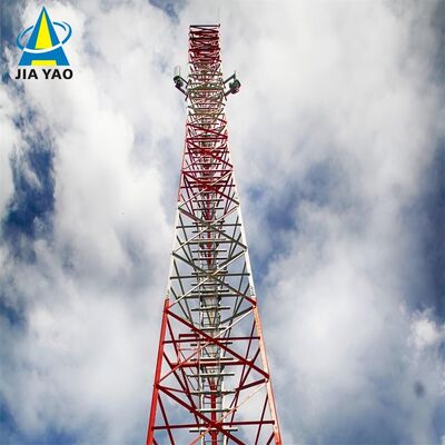 35 48 53M Q355 coût bas de base de tour en acier d'angle à pattes de l'acier 3 pour la couverture du village 5G